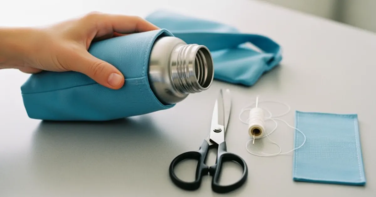 materials tools for diy water bottle holder