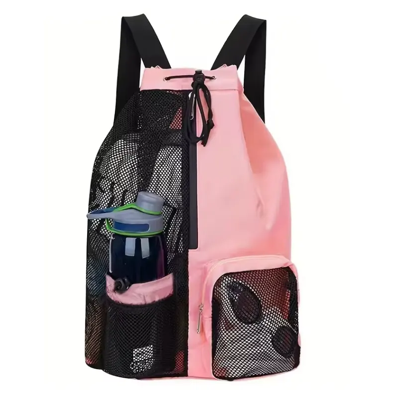 mesh drawstring backpack bags