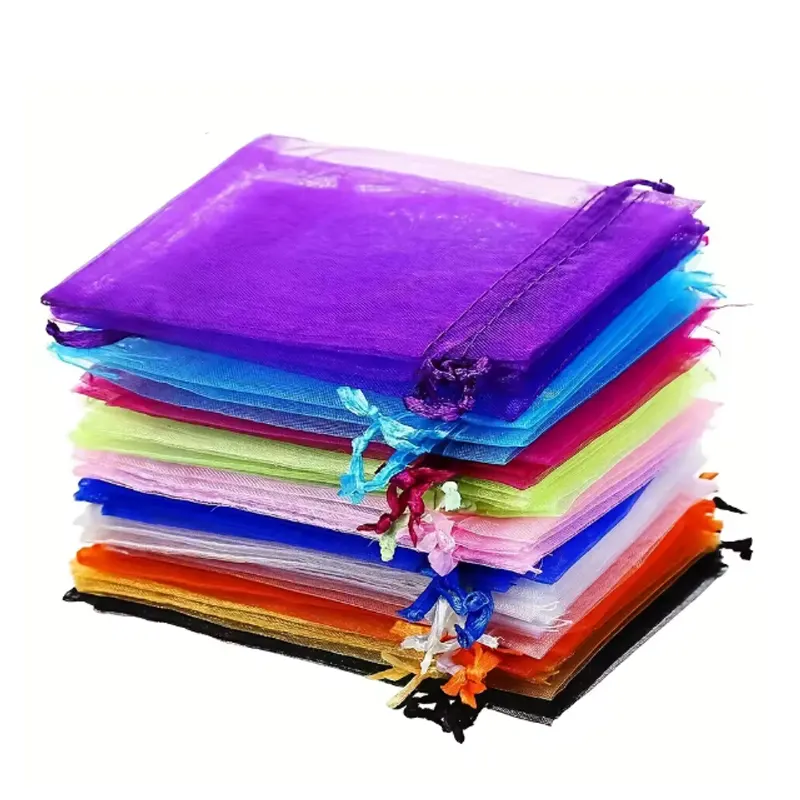 mesh drawstring gift bags