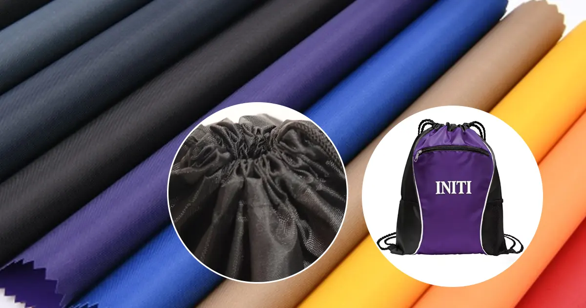polyester backpack material