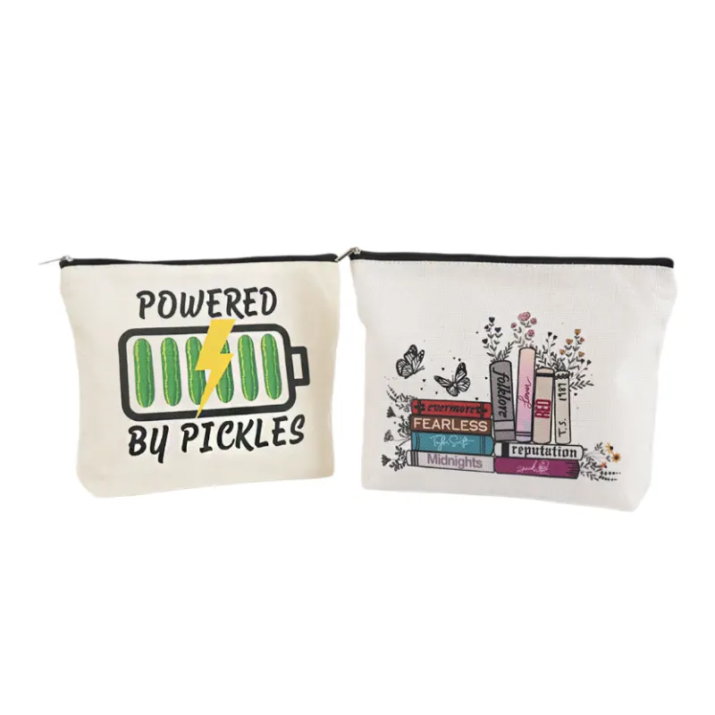 small canvas makeup bags