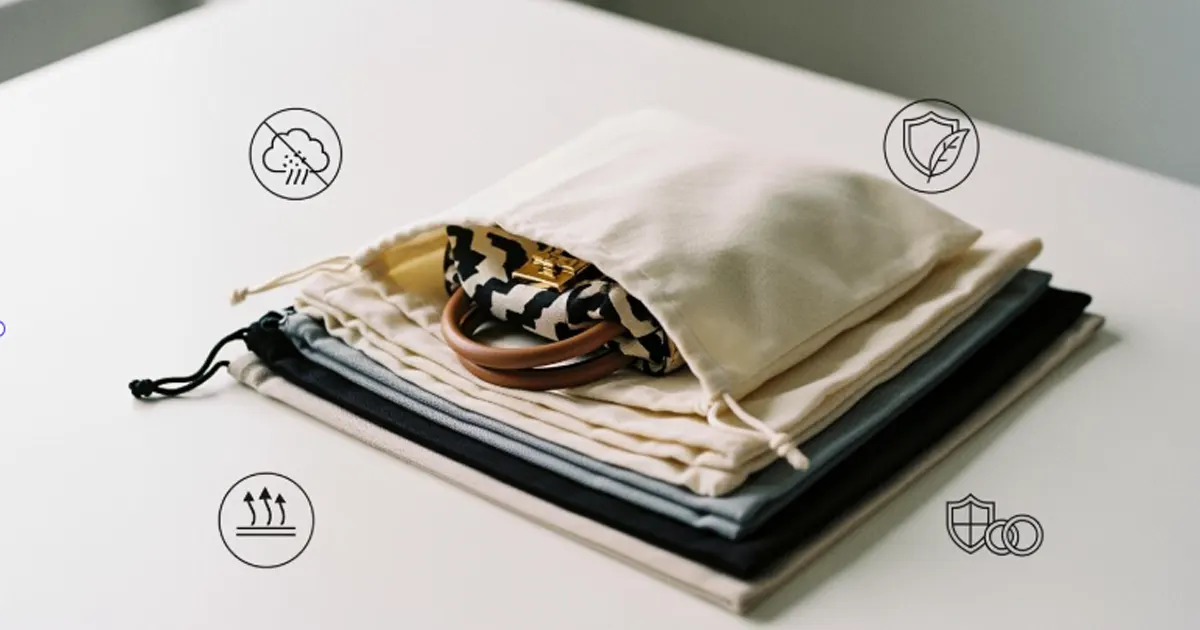 what are dust bags made of