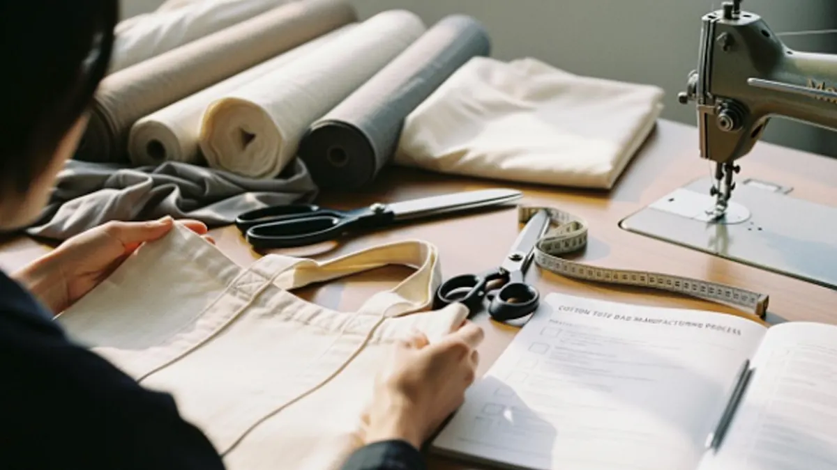cotton tote bag manufacturing overview