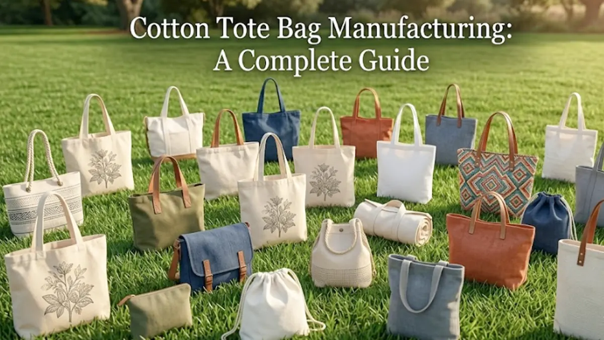 cotton tote bag manufacturing