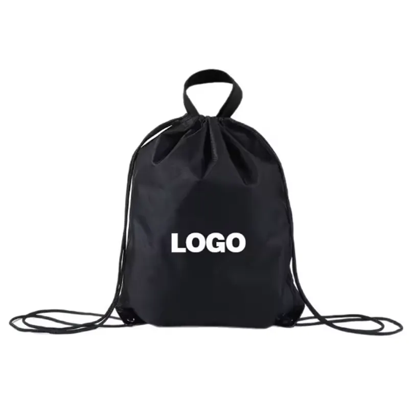 promotional polyester drawstring bags