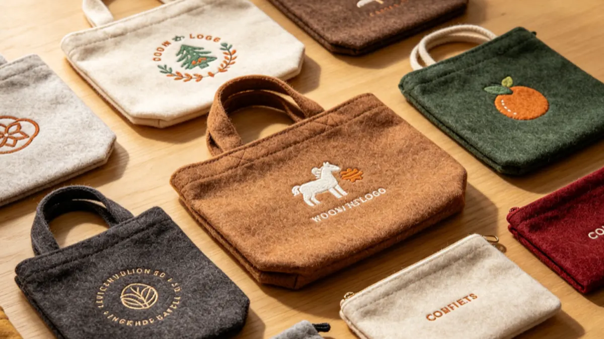 wholesale felt bags