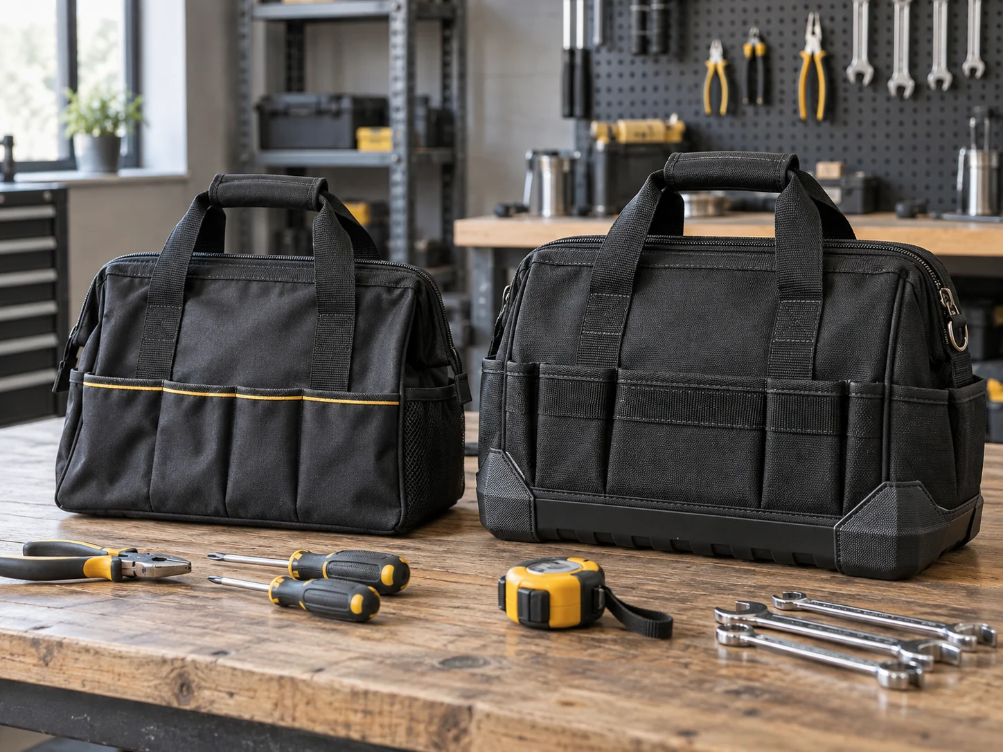 Bolsas para ferramentas em poliéster 600D vs 1680D